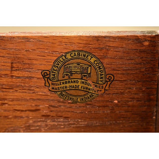 Early Romweber Antique English Jacobean Carved Oak and Burl Wood Sideboard, Circa 1900 For Sale - Image 9 of 18