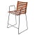 Cognac Strap Bar Chair by OxDenmarq For Sale - Image 6 of 6