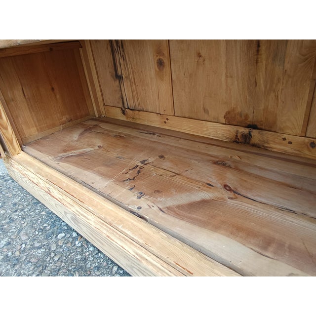 Antique Stripped Fir Wardrobe, 1890s For Sale - Image 15 of 18