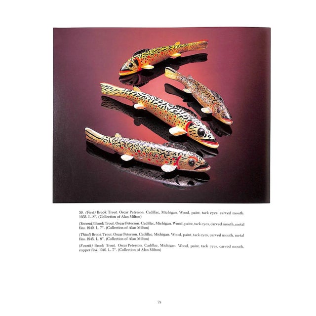 "Beneath the Ice: The Art of the Spearfishing Decoy" 1990 Apfelbaum, Ben, Gottlieb, Eli, and Michaan, Steven J. For Sale - Image 9 of 12