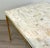 Made Goods Made Goods Moder Beige Crystal Stone Finished Benjamin Game Table For Sale - Image 4 of 6