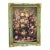 Pastel French Rococo Floral Artwork – Sage Green Frame With Ornate Gold Leaf Details For Sale