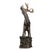 Early 21st Century Monumental Bronze Stag on Rock Sculpture – 117” Tall For Sale - Image 5 of 9