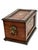 Outstanding Antique Victorian Rosewood Veneer Tea Caddy Box With Fancy Abalone Inlay Features - Circa 1870s For Sale - Image 13 of 18