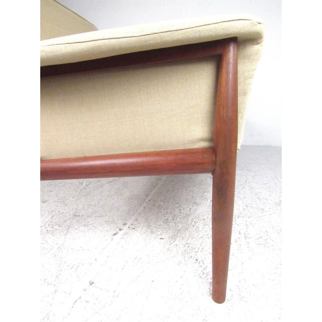 Scandinavian Vintage Modern Teak Sofa by Grete Jalk For Sale - Image 9 of 11