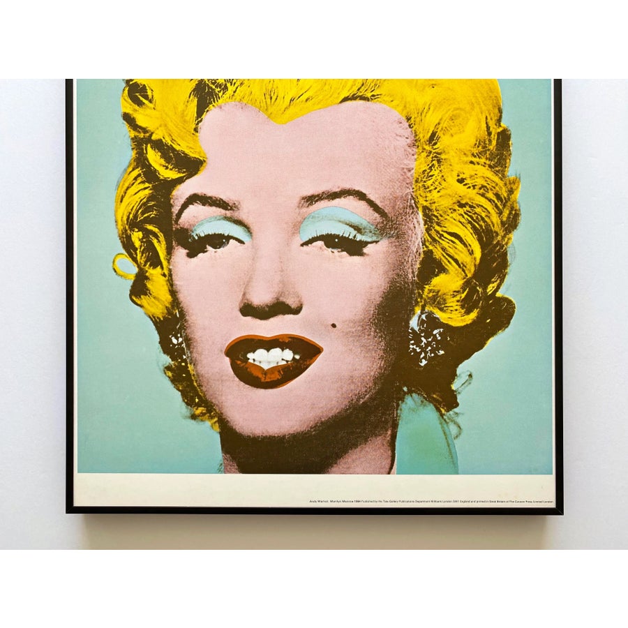 Andy Warhol Vintage 1971 Mid Century Modern Lithograph Print