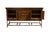 Late 20th Century Hickory White Burled Walnut Italian Modern 70" Sideboard Buffet W. Metal Base 41024-41 For Sale - Image 5 of 14