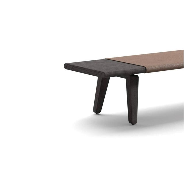 Acute Wood Bench by Rodolfo Dordoni for Cassina For Sale - Image 3 of 18