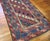 Traditional 1890s Multicolor Paisley Antique Caucasian Moghan Rug 3'9" X 8' Handknotted Wool Carpet For Sale - Image 3 of 4
