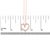 Early 21st Century 14K Rose Gold Plated Sterling Silver 1/2 Cttw Diamond Open Heart Pendant Necklace For Sale - Image 5 of 5