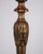 Table Lamp in Gilded Wood with Carvings and Red Lampshade, 1940 For Sale - Image 3 of 10