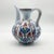 Handmade Ceramic Ewer Vase (20cm) Traditional Segmented Body Design with Spout & Handle – Turkish Pitcher Art Decor For Sale - Image 4 of 8