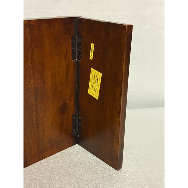Late 20th Century Theodore Alexander Faux Book Spine Shelf Display by Turtle and Crane - English Library Trompe l'Oeil For Sale In Mobile - Image 6 of 12
