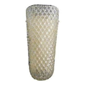 1970s Diamante Amber Graniglia Sconce