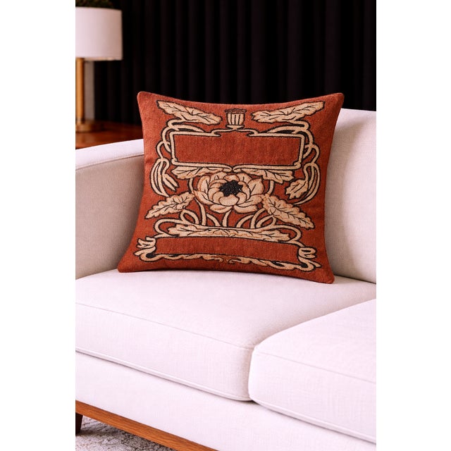 2020s Exquisite Luxury Arts & Crafts Sofa Cushions / Pillows For Sale - Image 5 of 5