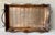 Mid 20th-Century Nicely-Sized Rustic Chic Pine Wood Tray With Worked Steel Scroll Handles For Sale - Image 9 of 12