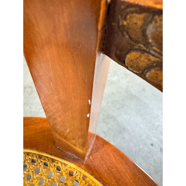 Late 20th Century KPS Group Style Italian Directoire Arm Chair For Sale - Image 12 of 16