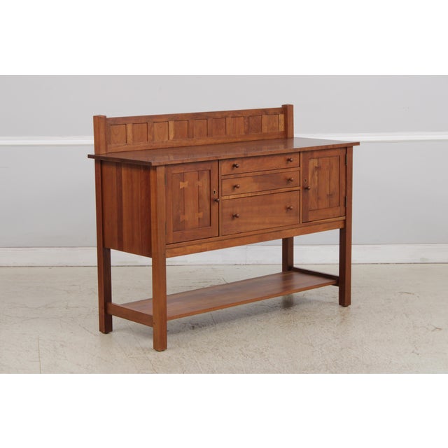 Arts & Crafts Stickley Cherry Arts & Crafts Mission Sideboard For Sale - Image 3 of 18