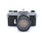 This vintage camera, crafted in Japan, boasts a sleek silver body and manual focus capabilities, offering a nostalgic...