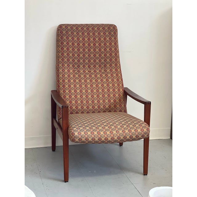 Mid-Century Modern 1970s Vintage Danish Mid Century Modern Chair by Milo Baughman For Sale - Image 3 of 8