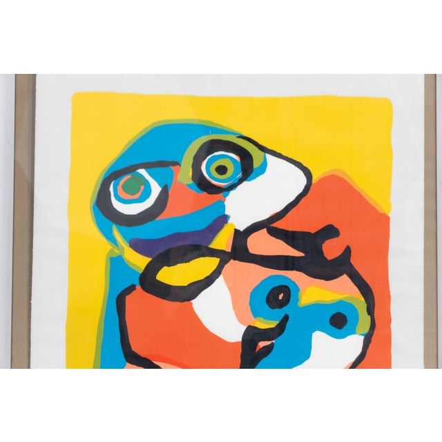 1970s Karel Appel, Serigraph Mother and Child Numbered 34/100, 1972, Paper For Sale - Image 5 of 9