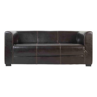 Leather Sofa, Italy, 1960s For Sale