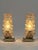 Brass & Bubble Glass Bedside Table Lamps from Teka, Germany, 1950s, Set of 2 For Sale - Image 12 of 18