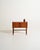 Teak bedside table with two drawers. Scandinavian production, 1960s. Scandinavian bedside table produced in the 1960s. The...