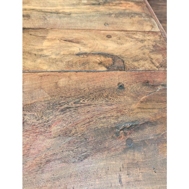 Late 20th Century Late 20th Century Large Spanish Colonial Style Coffee Table For Sale - Image 5 of 9