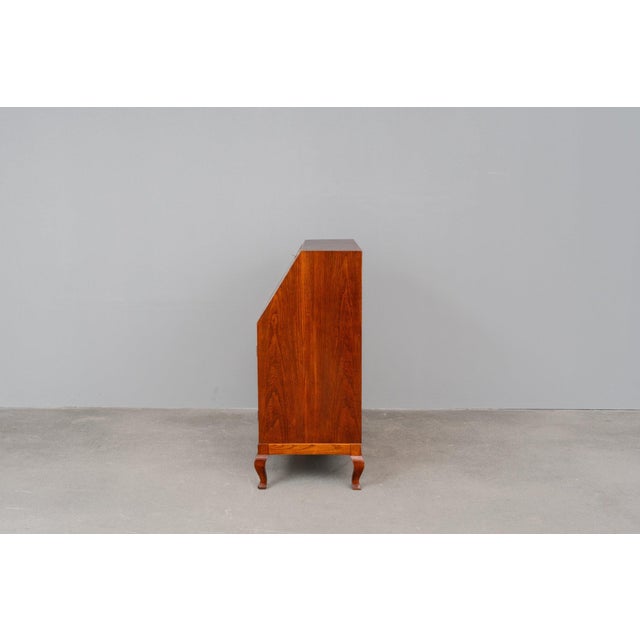 Art Nouveau Secretary Desk in Oak, Early 20th Century For Sale - Image 10 of 18