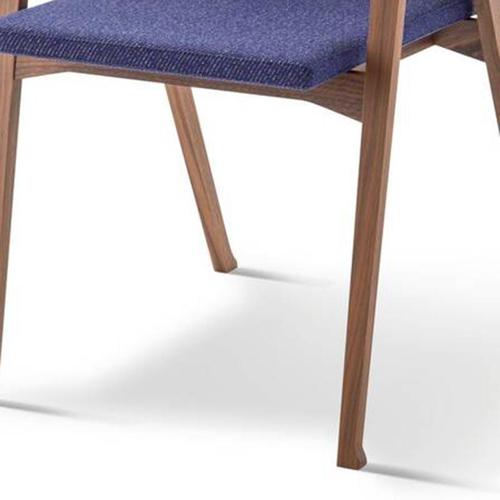 Not Yet Made - Made To Order Luisa Chair in American Walnut and Fabric by Franco Albini for Cassina For Sale - Image 5 of 11