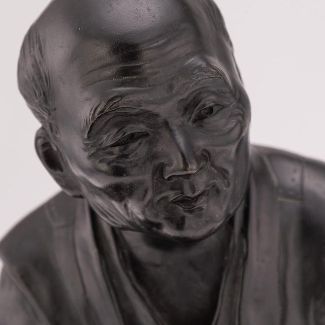 Antique Japanese Meiji Bronze Takaakia Okimono, 19th Century For Sale - Image 10 of 18