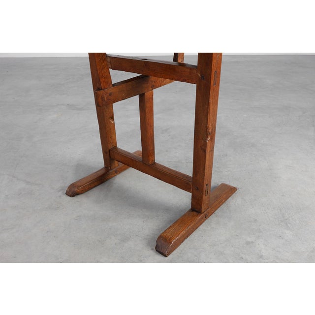 Antique Oak Tilt Top Side Table, France, 1800s For Sale - Image 14 of 18