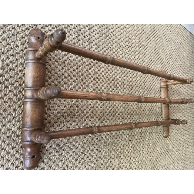 Faux Bamboo Napkin Holder For Sale - Image 6 of 9