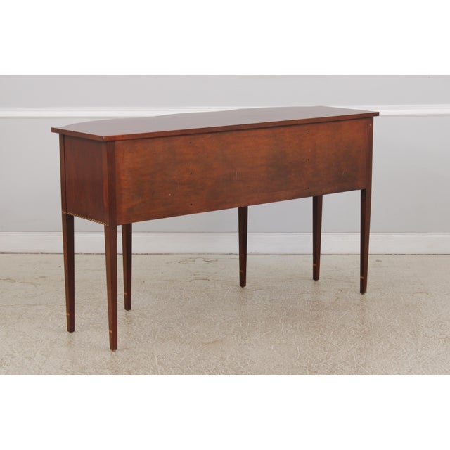 Councill Craftsmen Inlaid Mahogany Federal Sideboard For Sale - Image 13 of 14