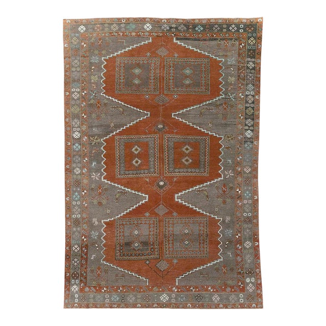 Galerie Shabab Collection Mid-20th Century Turkish Anatolian Accent Rug For Sale
