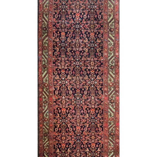 Persian Early 20th Century Persian Malayer Rug For Sale - Image 3 of 18