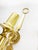 Neoclassical Style Brass Wall Sconces, France, 1960s, Set of 2 For Sale - Image 9 of 12