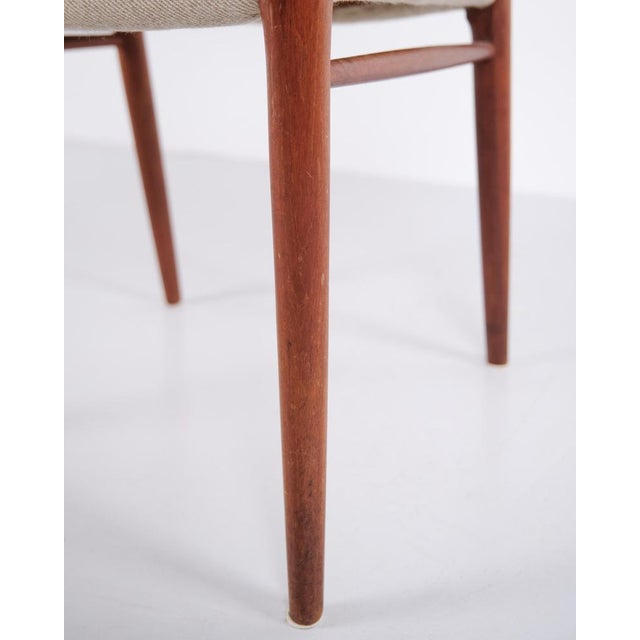Model 75 Dining Chairs in Teak by N.O. Møller, 1960s, Set of 6 For Sale - Image 11 of 12