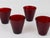 Mid-Century Drinking Glasses by Kaj Franck for Nuutajarvi Nottsjo Finland, 1950s, Set of 4 For Sale - Image 6 of 14