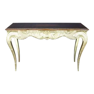 Early 20th Century Hand-Carved Console