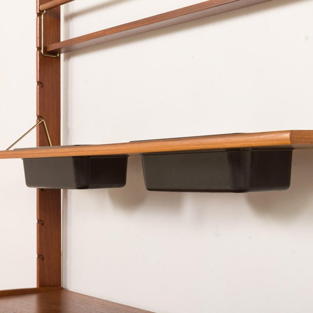 Ergo Wall Unit with Planter by John Texmon, Norway, 1960s For Sale - Image 14 of 18