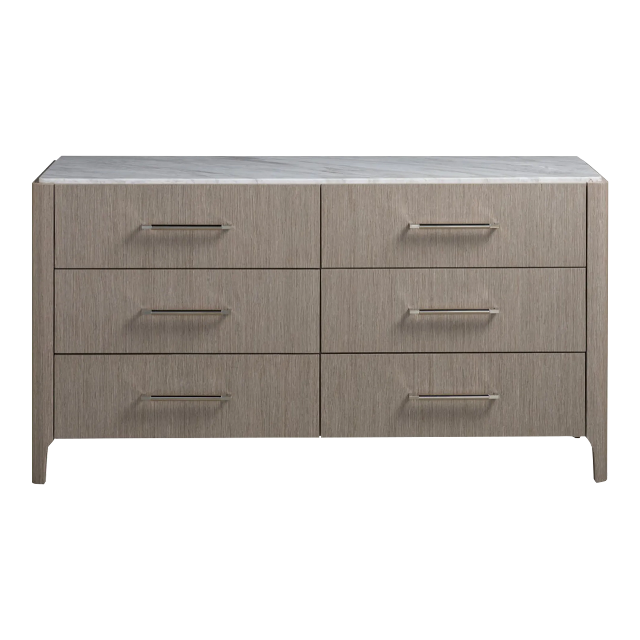 Contemporary Soren Stone Top Dresser | Chairish