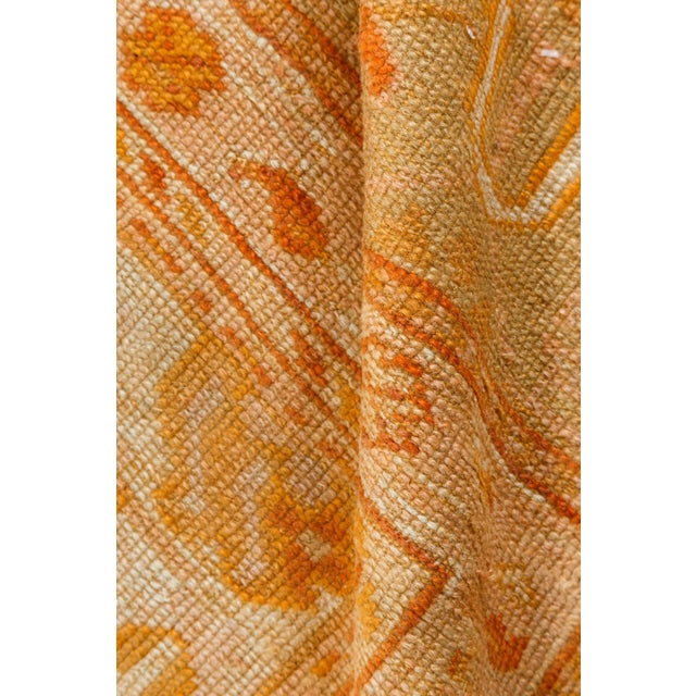 1930s 1930s Turkish Oushak Rug, For Sale - Image 5 of 10