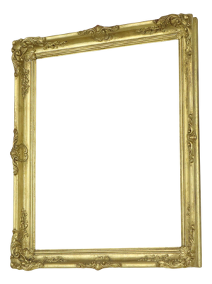 Vintage Baroque-Style Gilt Pine Frame
