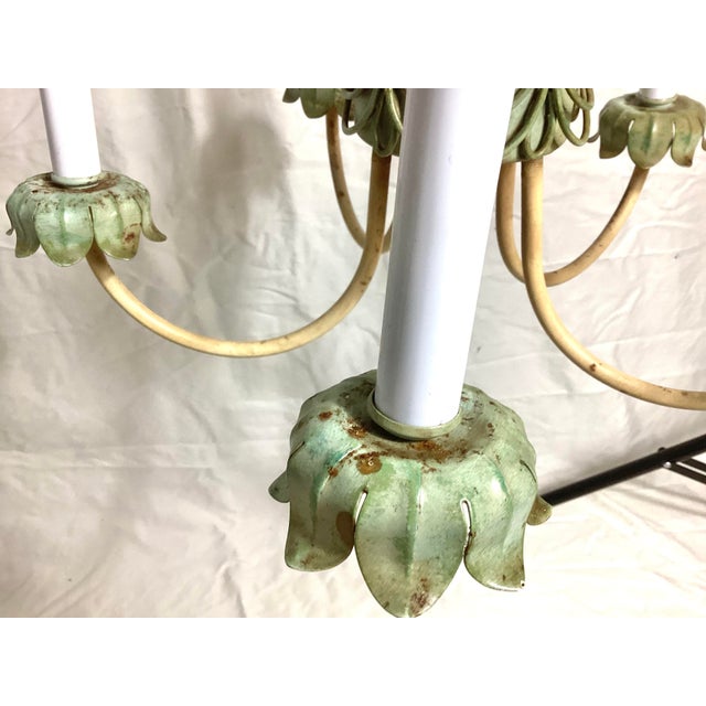 1930s Antique 1930's French Hot-Air Balloon Chandelier For Sale - Image 5 of 11