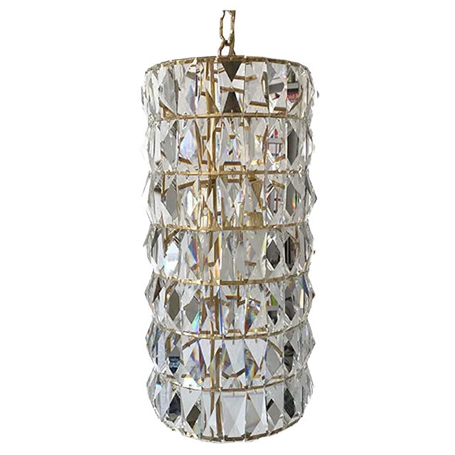 Crystal Glass Pendant from Bakalowits & Söhne, 1960s For Sale