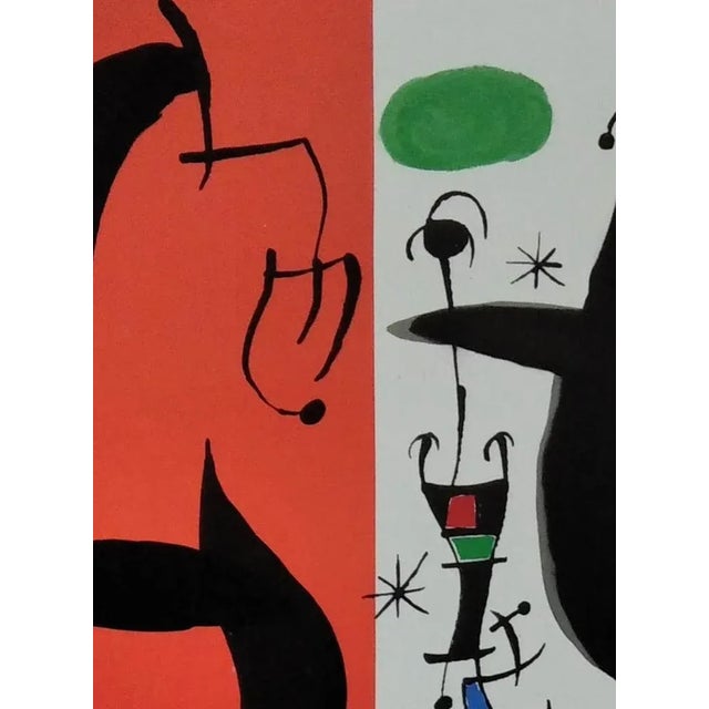 Joan Miro, Sala Gaspar: Essences of the Earth, 1968, Lithograph, Framed, in Flawless conditions. Designed 1960 to 1969...