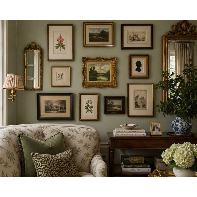 19th Century French Pastoral Landscape Oil Painting in Ornate Giltwood Frame For Sale - Image 18 of 18
