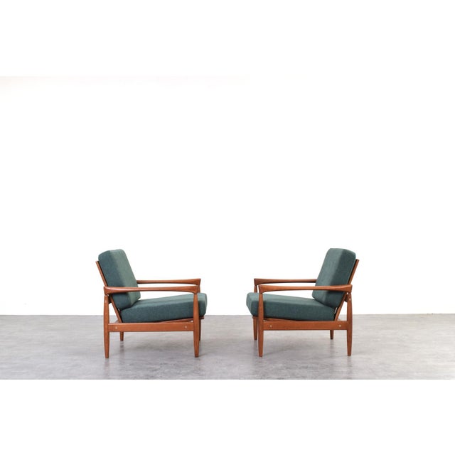 Mid-Century Modern Mid-Century Kolding Lounge Chairs by Erik Wørts for Ikea, 1960s, Set of 2 For Sale - Image 3 of 17